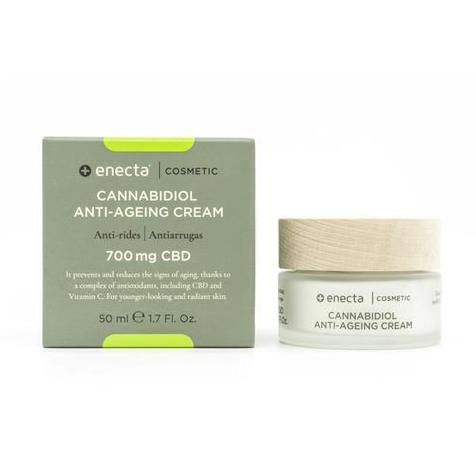 Enecta CBD anti-agingcreme, 700 mg CBD, 50 ml