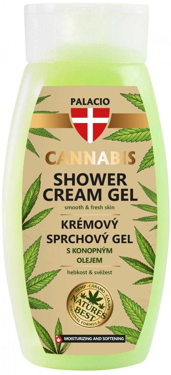 Palacio KONOPNÝ sprchový gél, 250 ml
