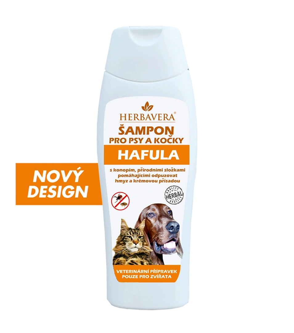 Herbavera Hafula šampón pre psov a mačky 250 ml