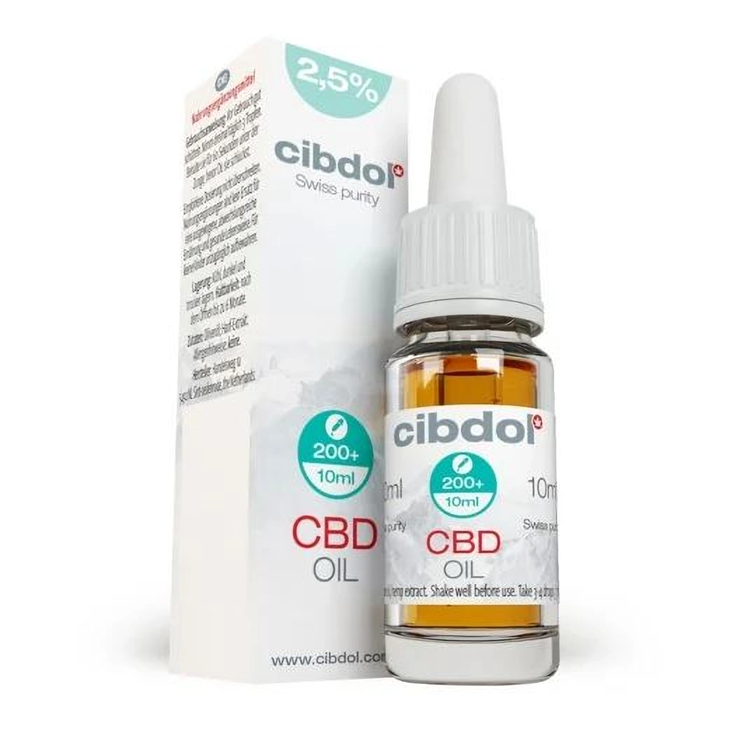 Cibdol Olijfolie 2,5% CBD, 230 mg, 10 ml