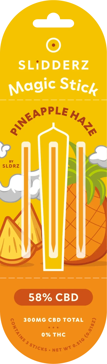 Slidderz Joint Core Pineapple Haze, 3 ks x 100 mg CBD