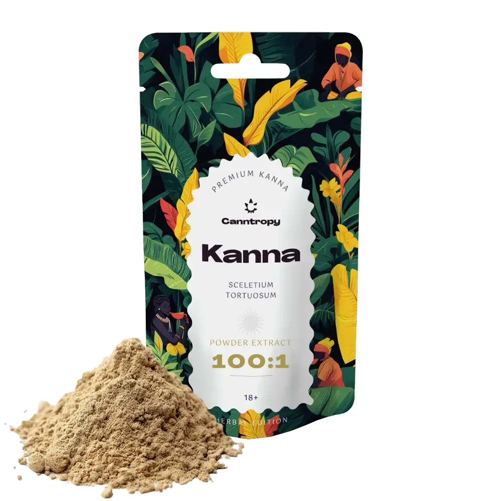 Canntropy Kanna (Sceletium Tortuosum) Práškový extrakt 100x, 5g - 100g 25 gramov