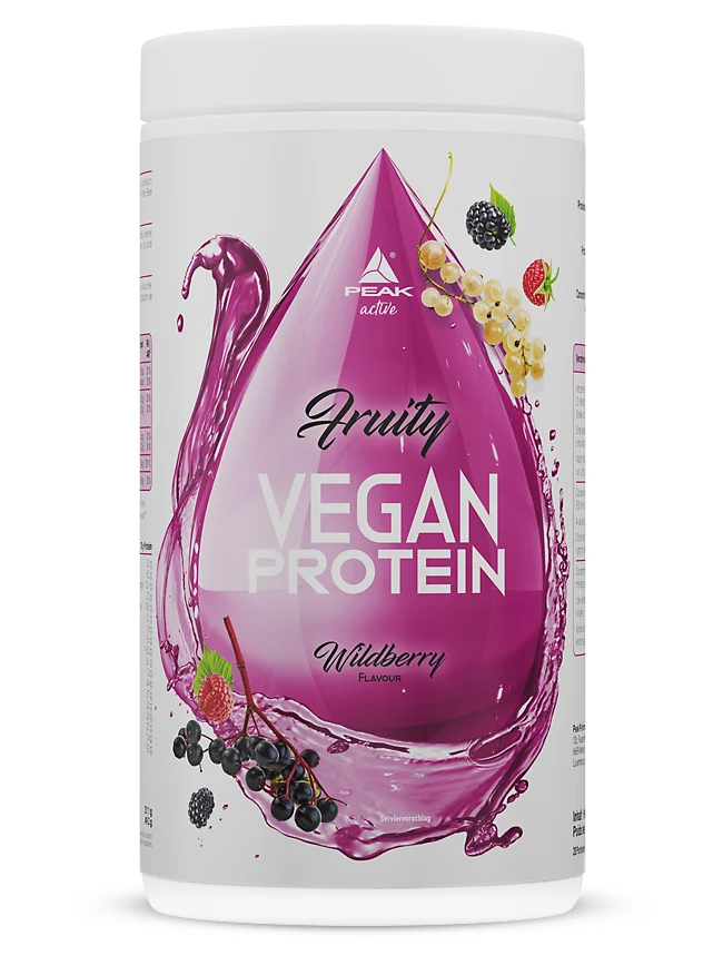 Peak Voćni veganski protein 400 g Wildberry