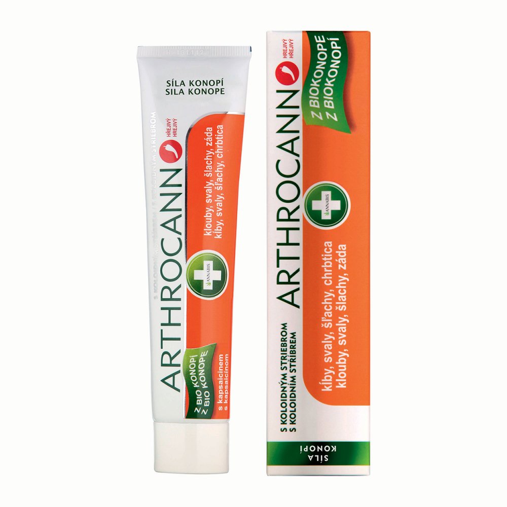 Annabis Arthrocann verwarmende gel met colloidaal zilver 75 ml