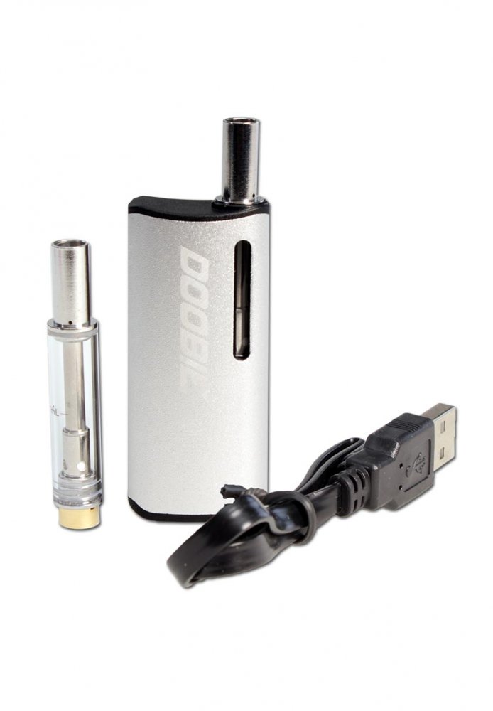 Black Leaf Doobie Vaporizer - Zilver