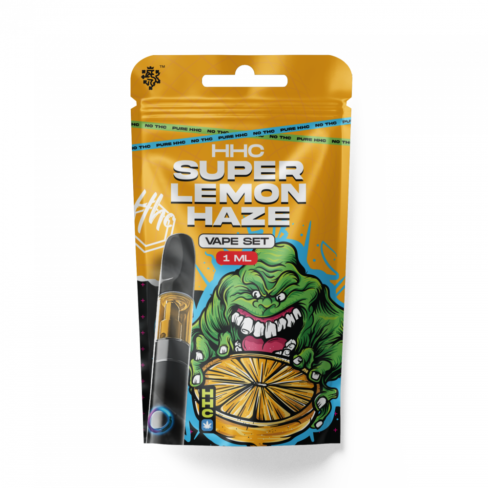 Czech CBD HHC Set Batterij + Patroon Super Lemon Haze, 94 %, 1 ml