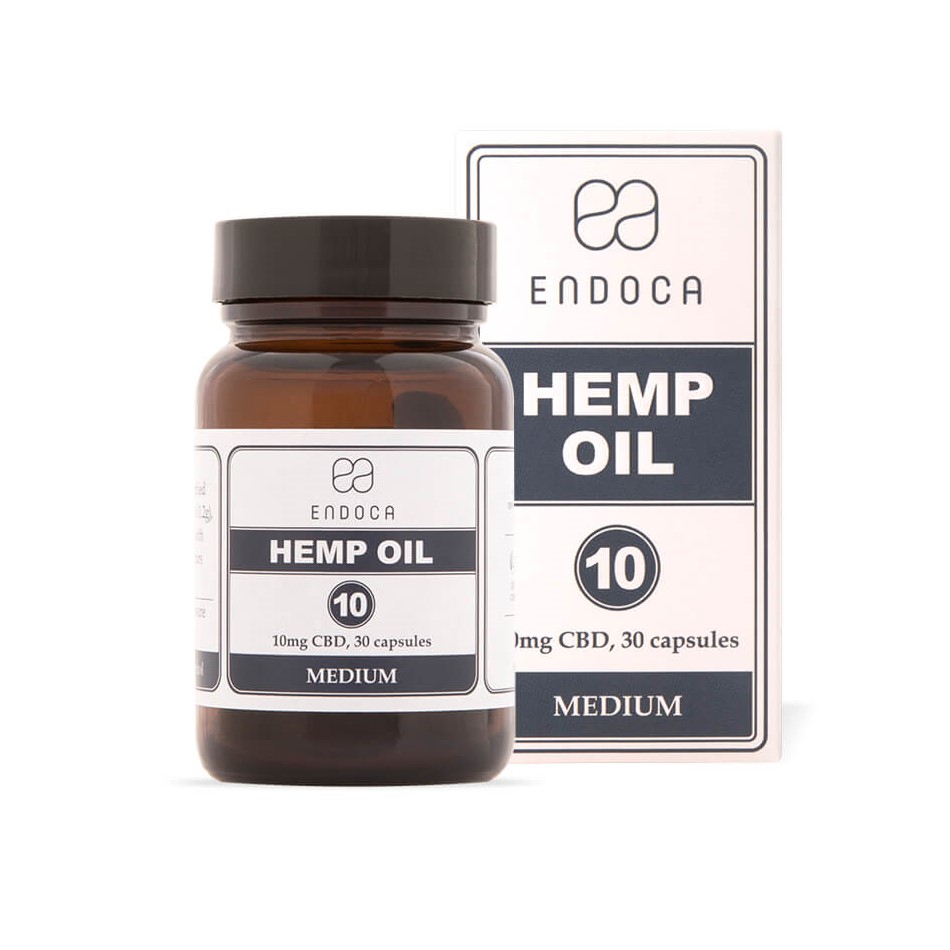 Endoca Konopný Olej Kapsle 300 mg CBD, 30 ks