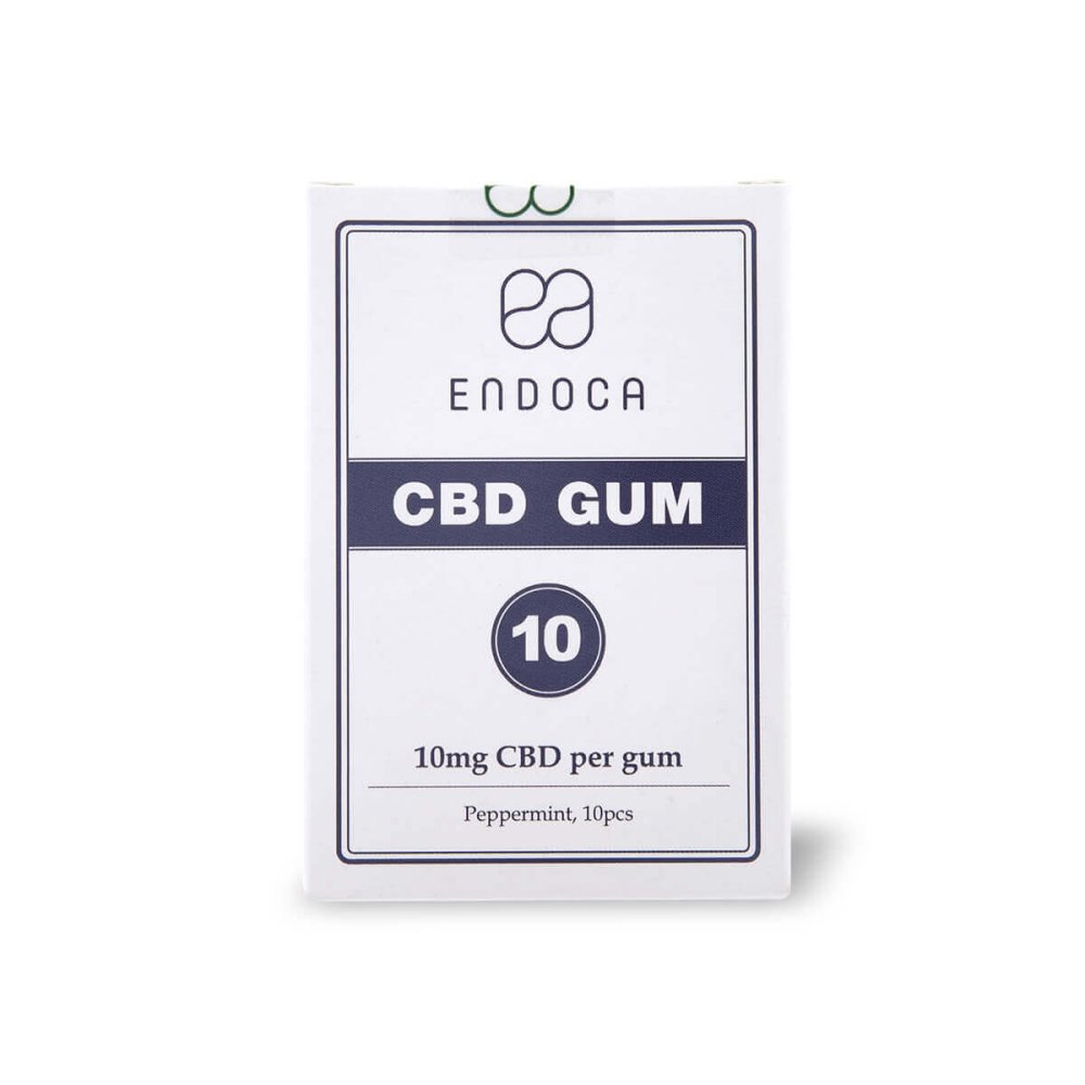 Endoca Žvýkačka 100 mg CBD, 10 ks