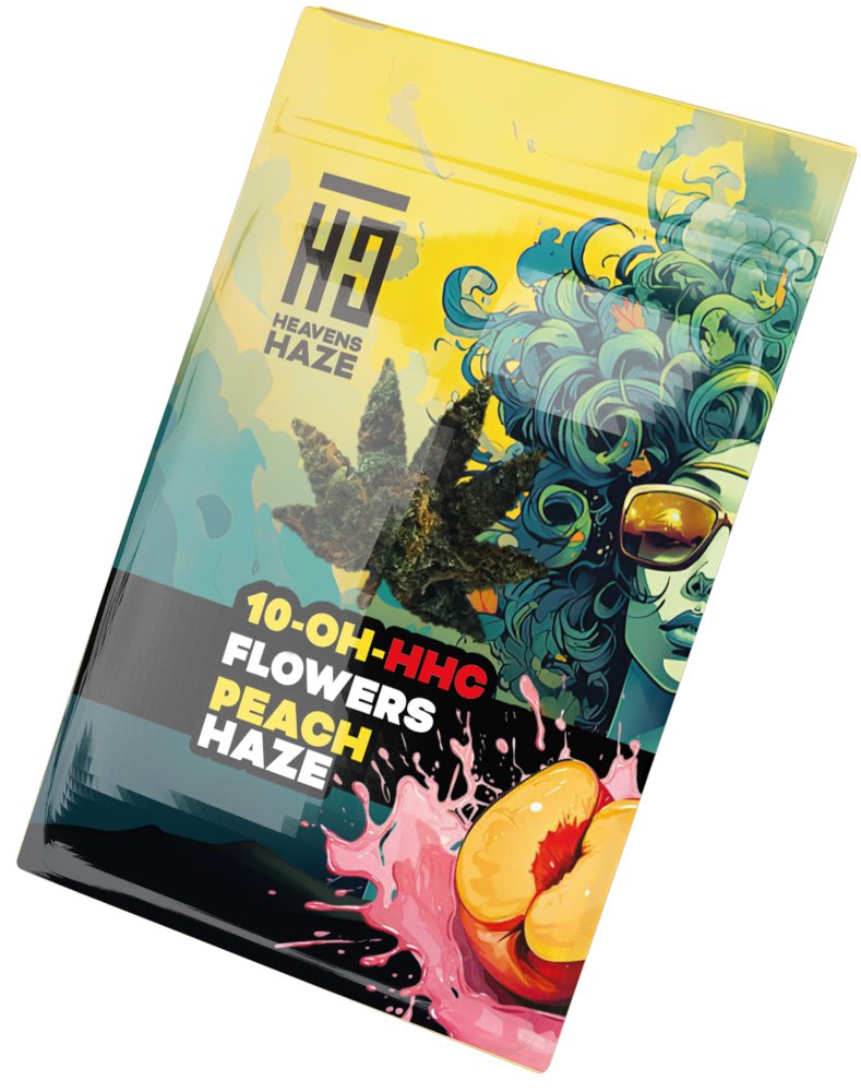 Heavens Haze 10-OH-HHC Bloemen Peach Haze, 20% 10-OH-HHC, 1 g