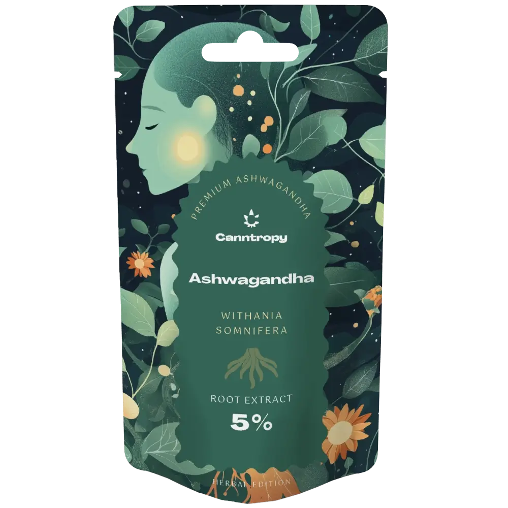 Canntropy Ashwagandha (Withania somnifera) extract 5%, 5 g - 100 g