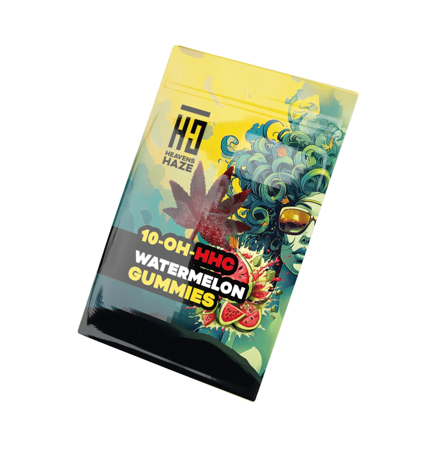 Heavens Haze 10-OH-HHC Gummies Wassermelone, 3 Stück x 40 mg, 120 mg 10-OH-HHC