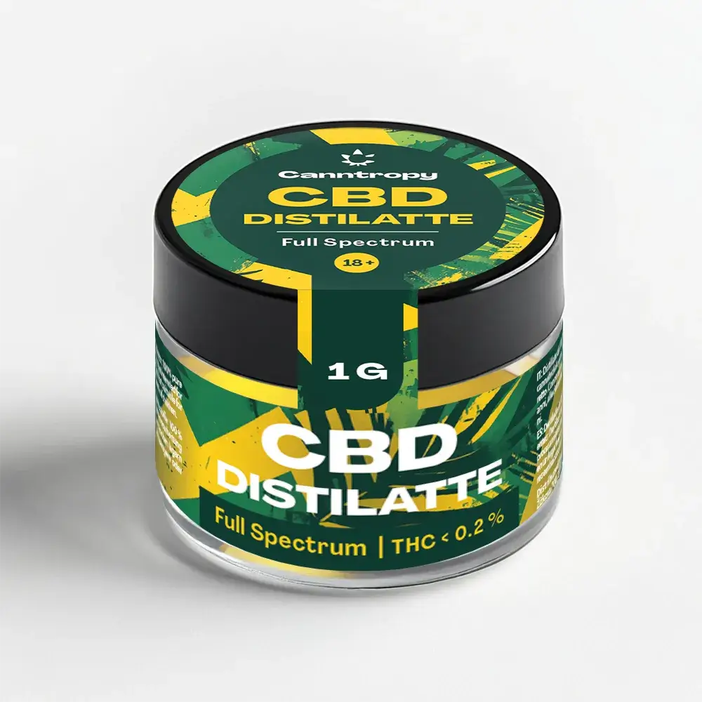 Canntropy Celospektrálny CBD destilát, 1g