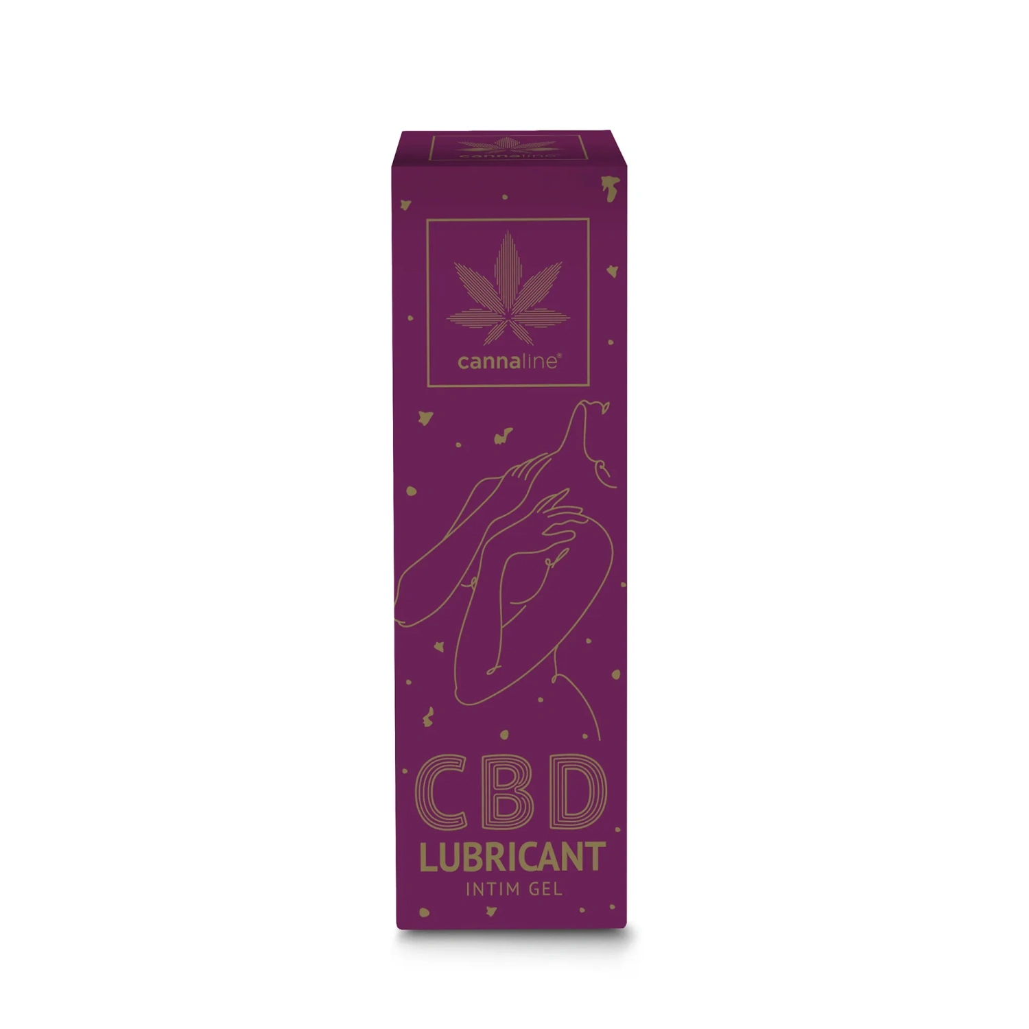 Cannaline CBD intímny gélový lubrikant, 250 mg CBD, 50 ml