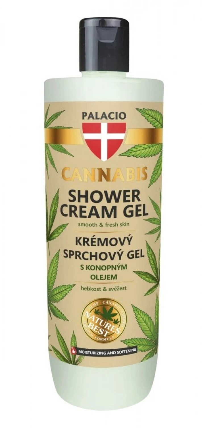 Palacio KONOPNÝ sprchový gél, 500 ml
