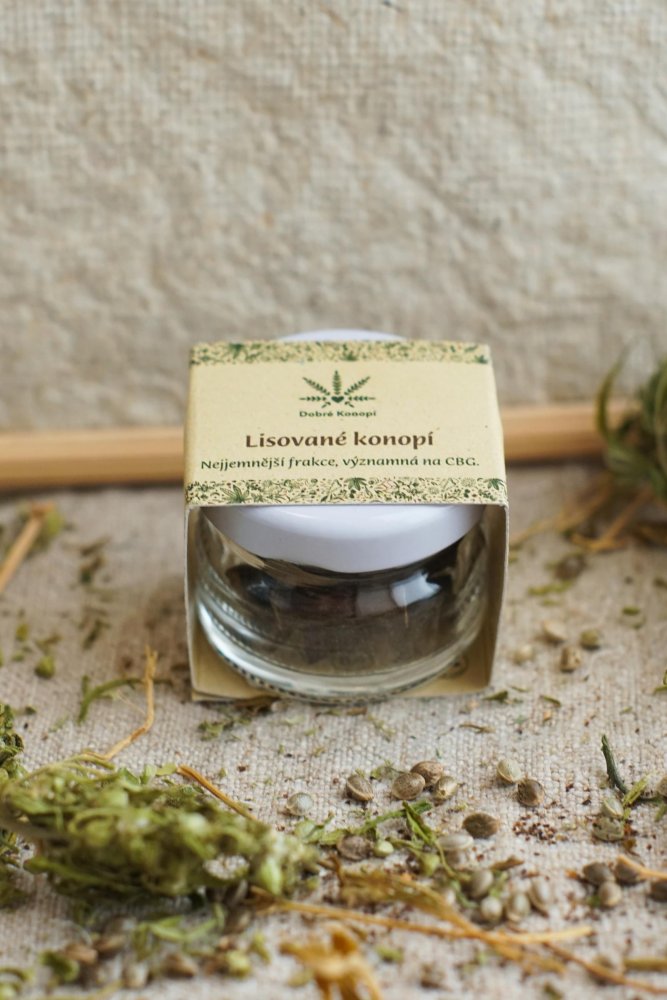 Dobre Konopi Geperste hennep 7 % CBG, 2 % CBD, 1 gram