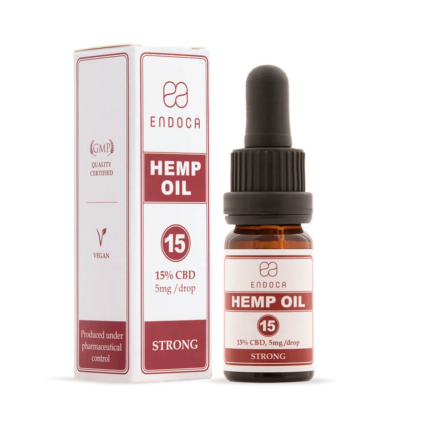 Endoca Konopný Olej 4500 mg CBD (15%), 30 ml