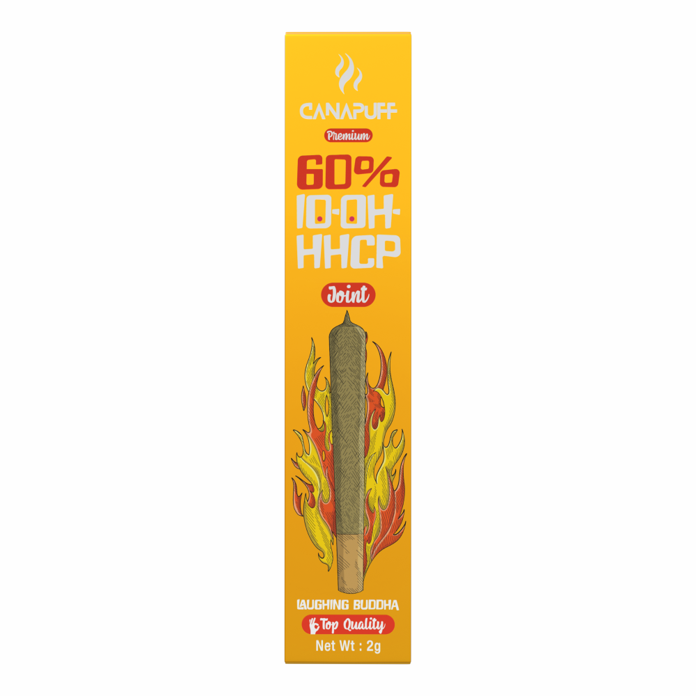 CanaPuff 10-OH-HHCP voorgedraaide Lachende Boeddha, 10-OH-HHCP 60%, 2 g
