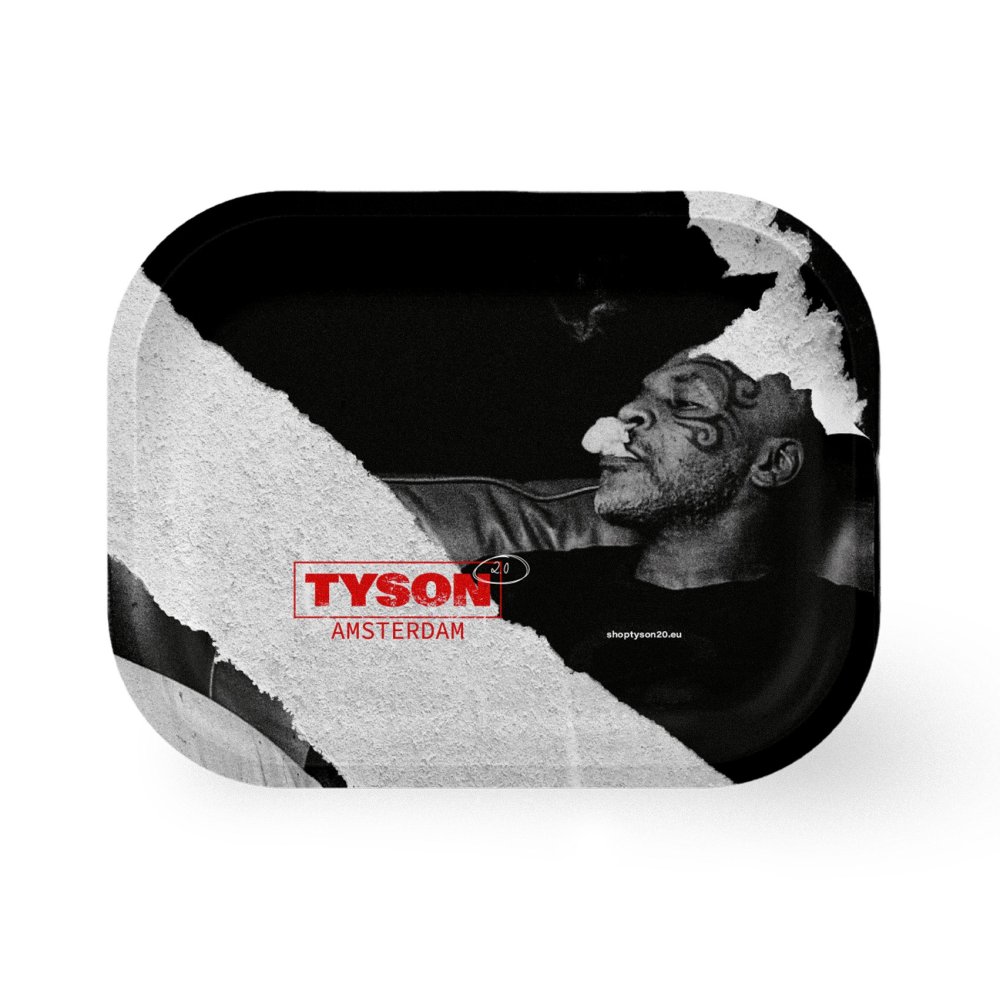 Tyson 2.0 Rolovací podnos stredný, čierny - Relax Mike