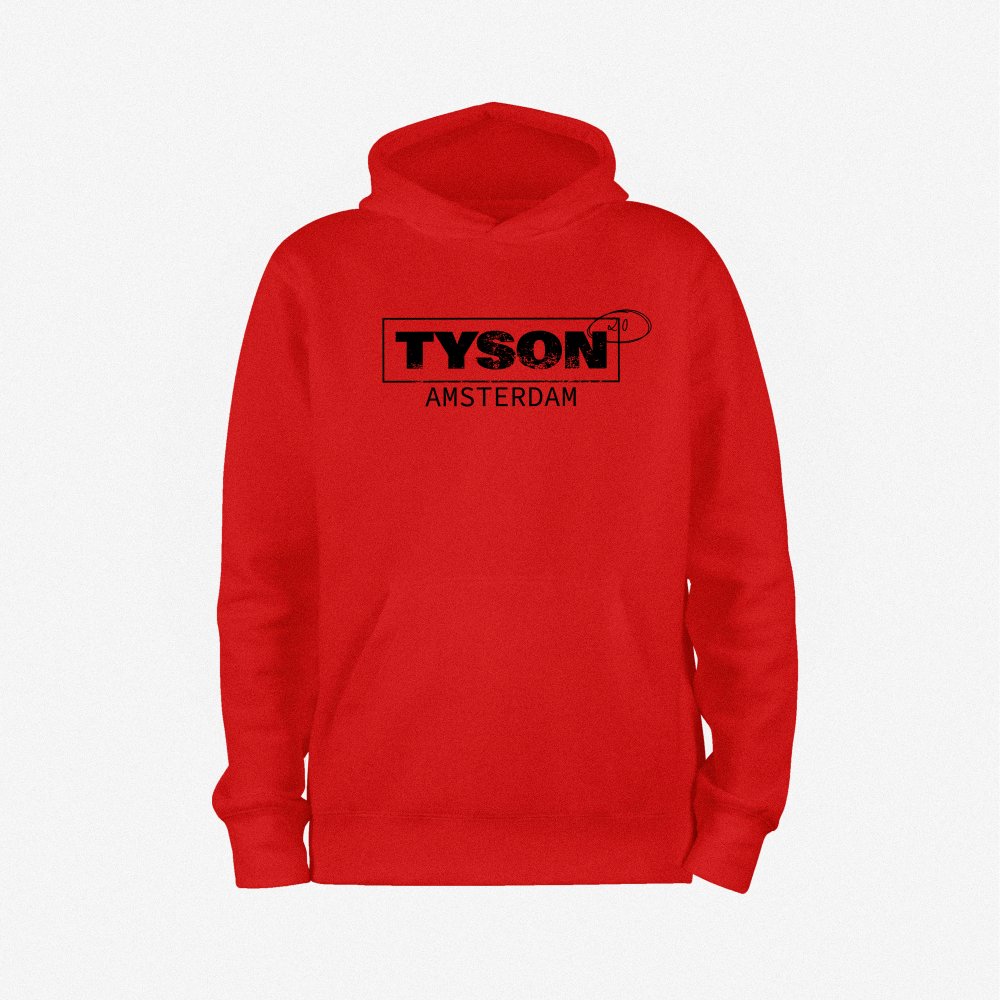 Tyson 2.0 Mikina s kapucňou, červená L