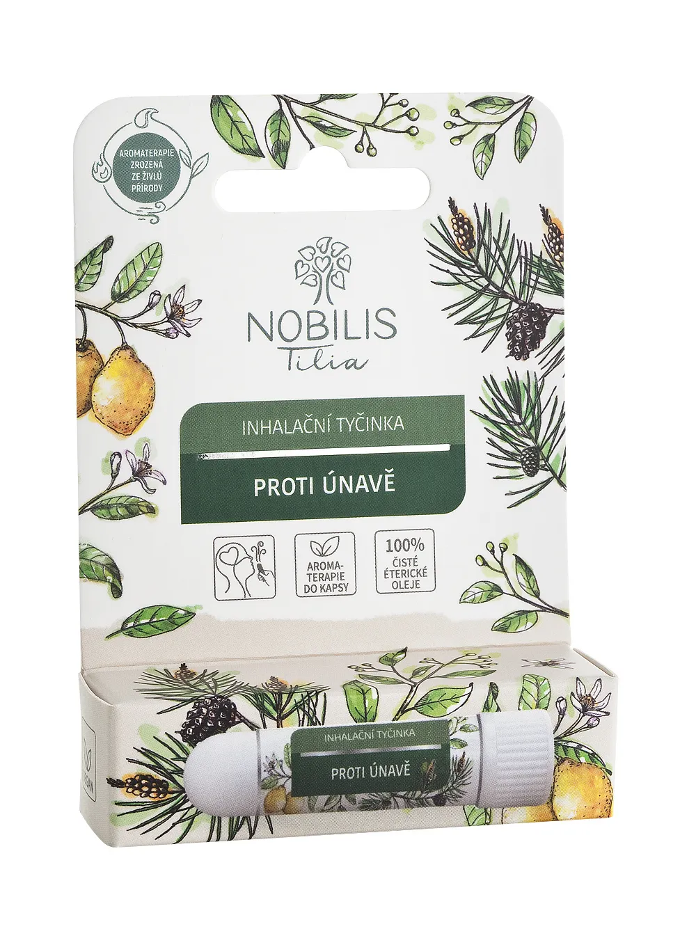 Nobilis Tilia Inhalačná tyčinka proti únave