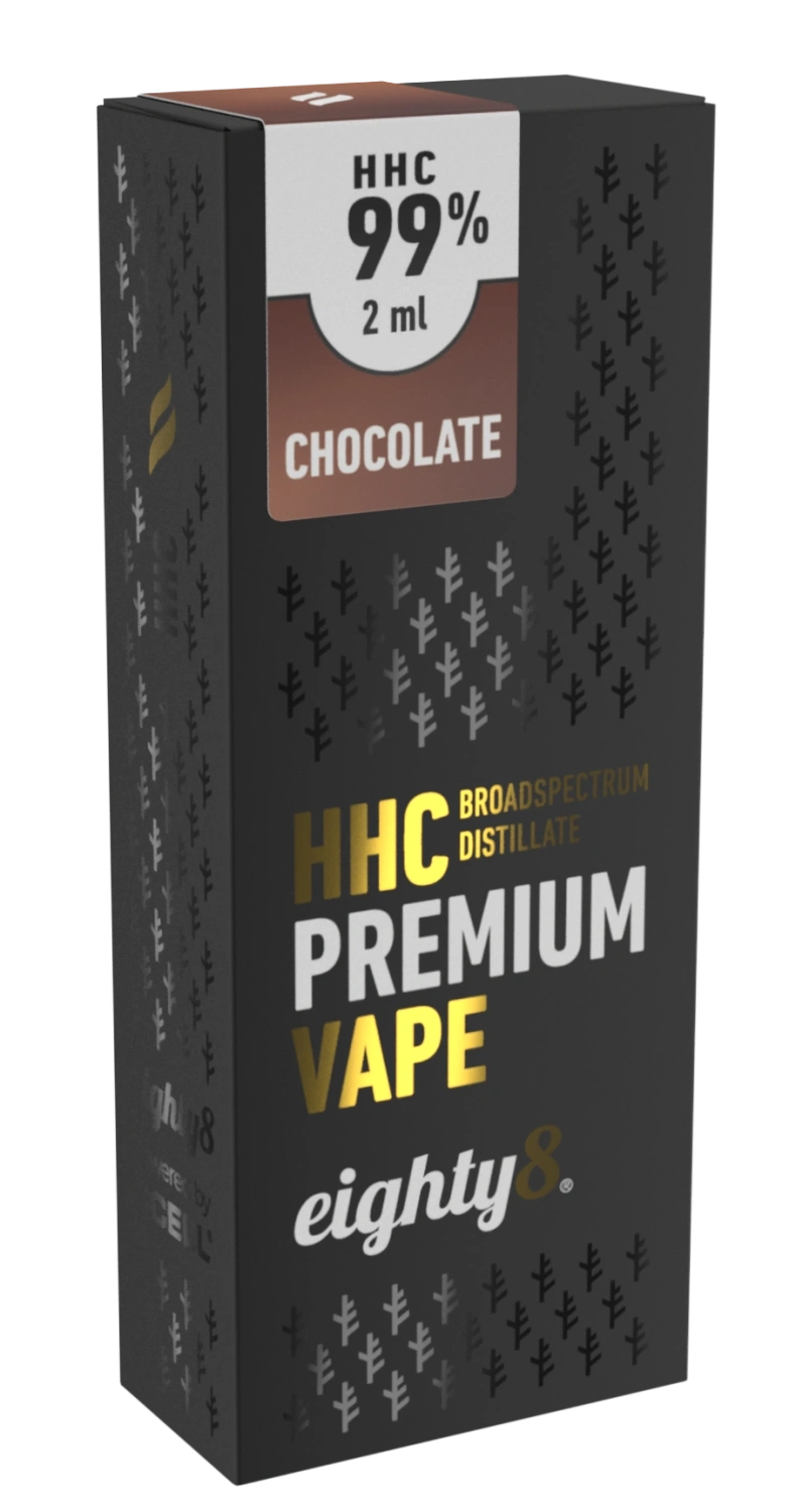 Eighty8 HHC Chocolade, 99 % HHC, 2 ml