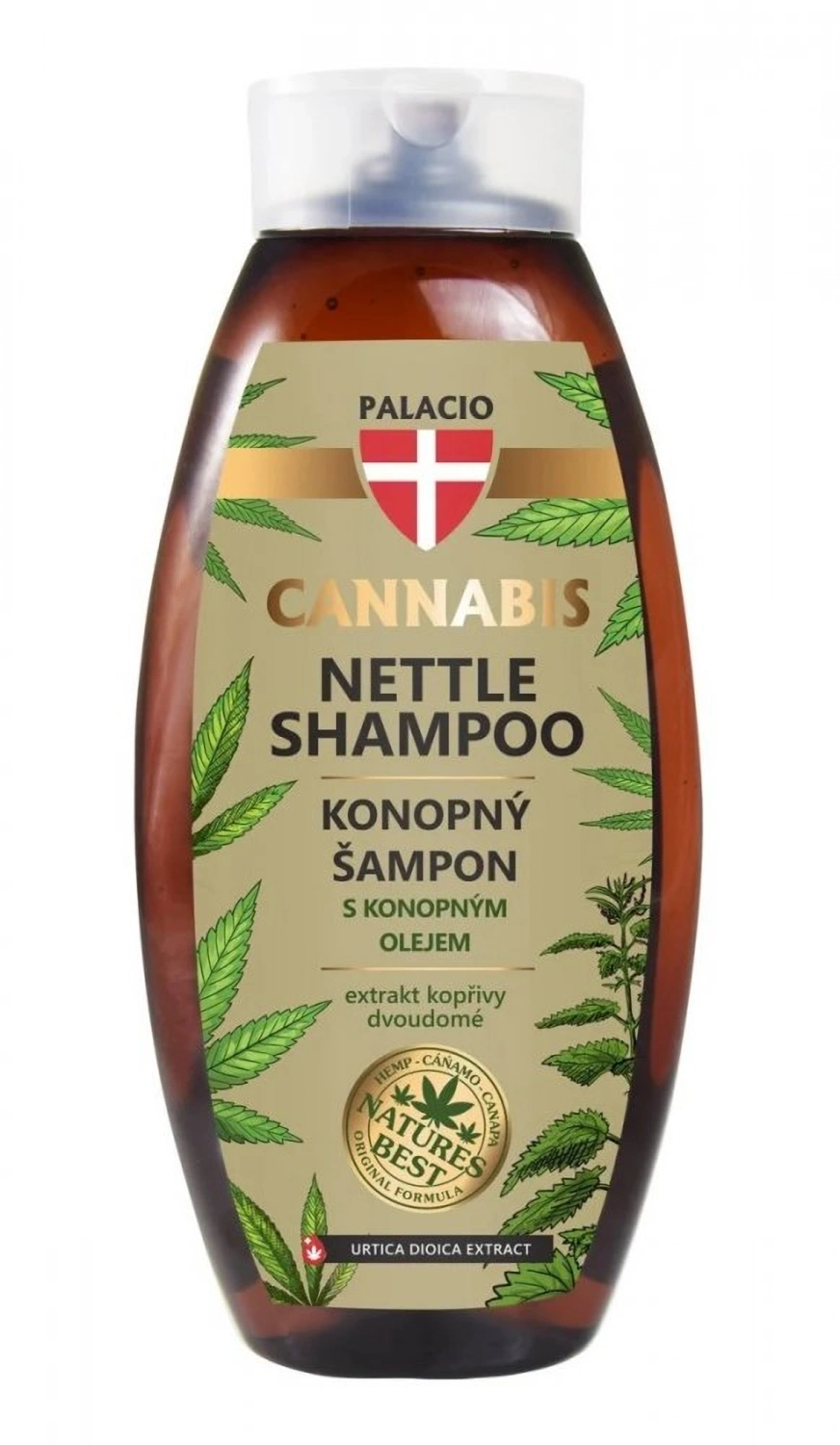 Palacio KONOPNÝ Šampón so žihľavou, 500 ml