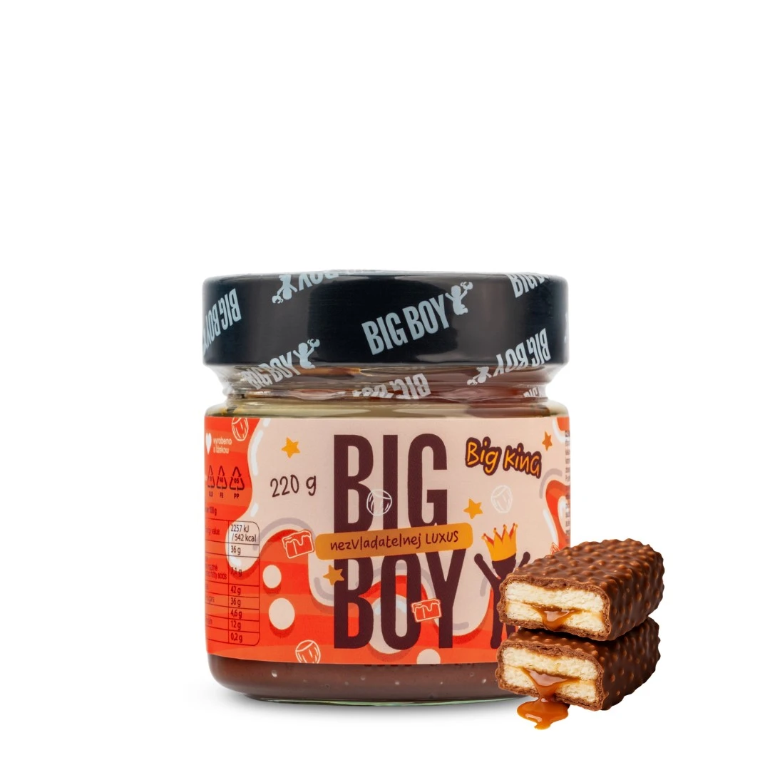 Big Boy Big King krema od lješnjaka 220 g s mlijekom i karamelom