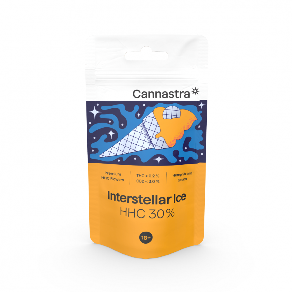 Cannastra HHC Bloem Interstellair IJs 30%, 1g