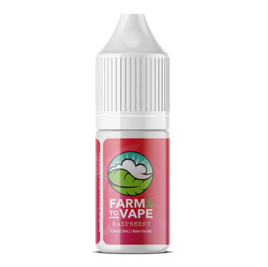 Farm to Vape vloeistof voor het oplossen van hars Framboos, 10 ml
