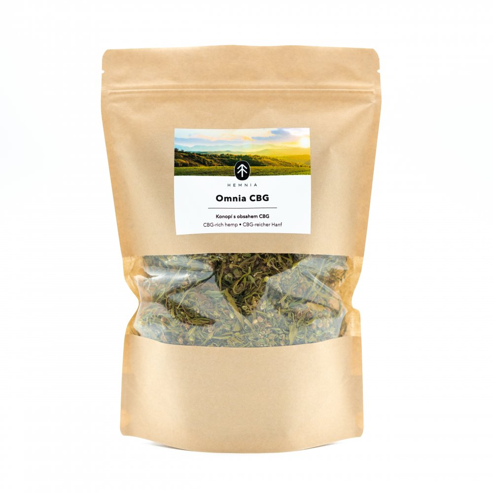 Hemnia OMNIA CBG - konopí s obsahem CBG, 50 g