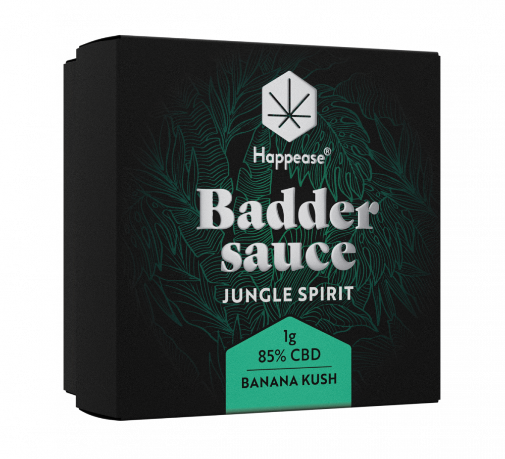 Happease - Extract Jungle geest Slechtere saus, 85% CBD, 1g