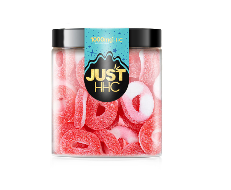 JustHHC HHC Gummies-suikerspin, 1000 mg