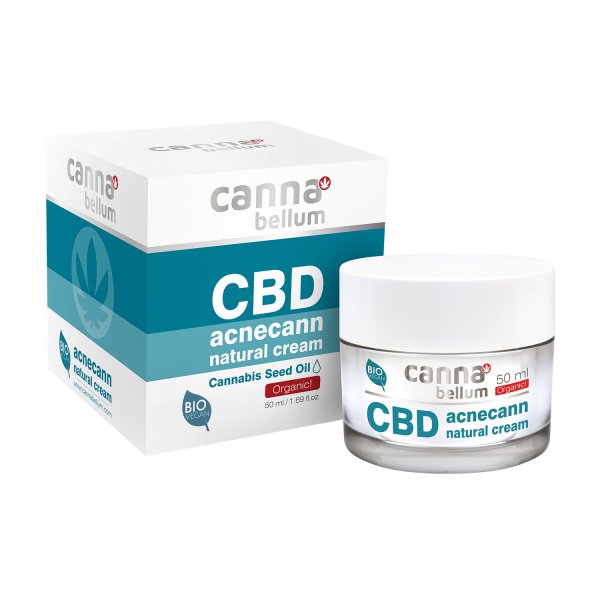 Cannabellum CBD acnecann prírodný krém, 50 ml