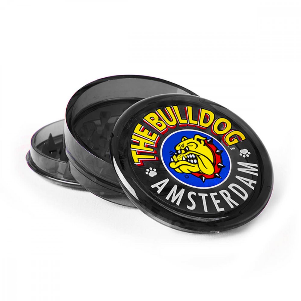 The Bulldog Original Černá Plastová Drtička - 3 části