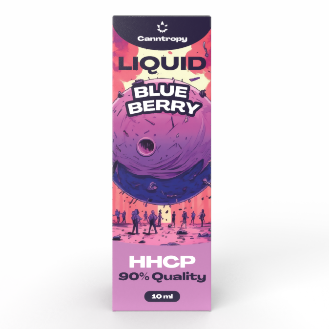 Canntropy HHCP Vloeibare Bosbes, HHCP 90% kwaliteit, 10ml