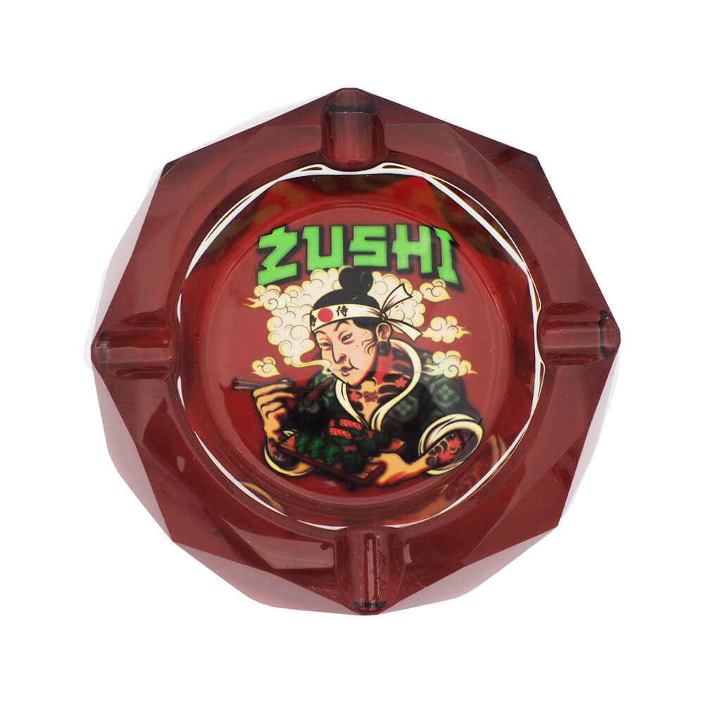 Best Buds Krištáľový popolník s darčekovým boxom Zushi