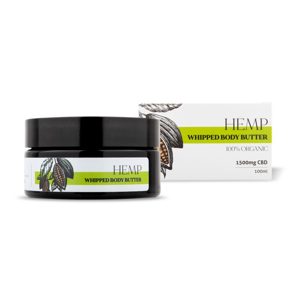 Endoca Konopné šľahané telové maslo 450 mg CBD, 30 ml