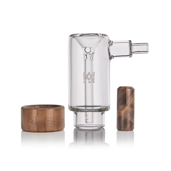 MJ Arsenal Steamboat Bubbler (séria Alpine) – číry/drevený