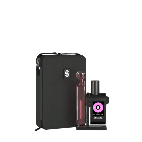 Stündenglass Modul + Dok Deluxe Travel Set - Ružové sklo