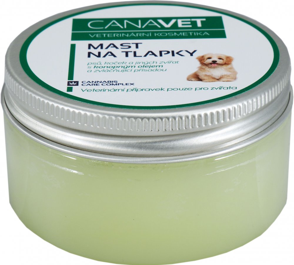CANAVET masť na labky s konope 100ml