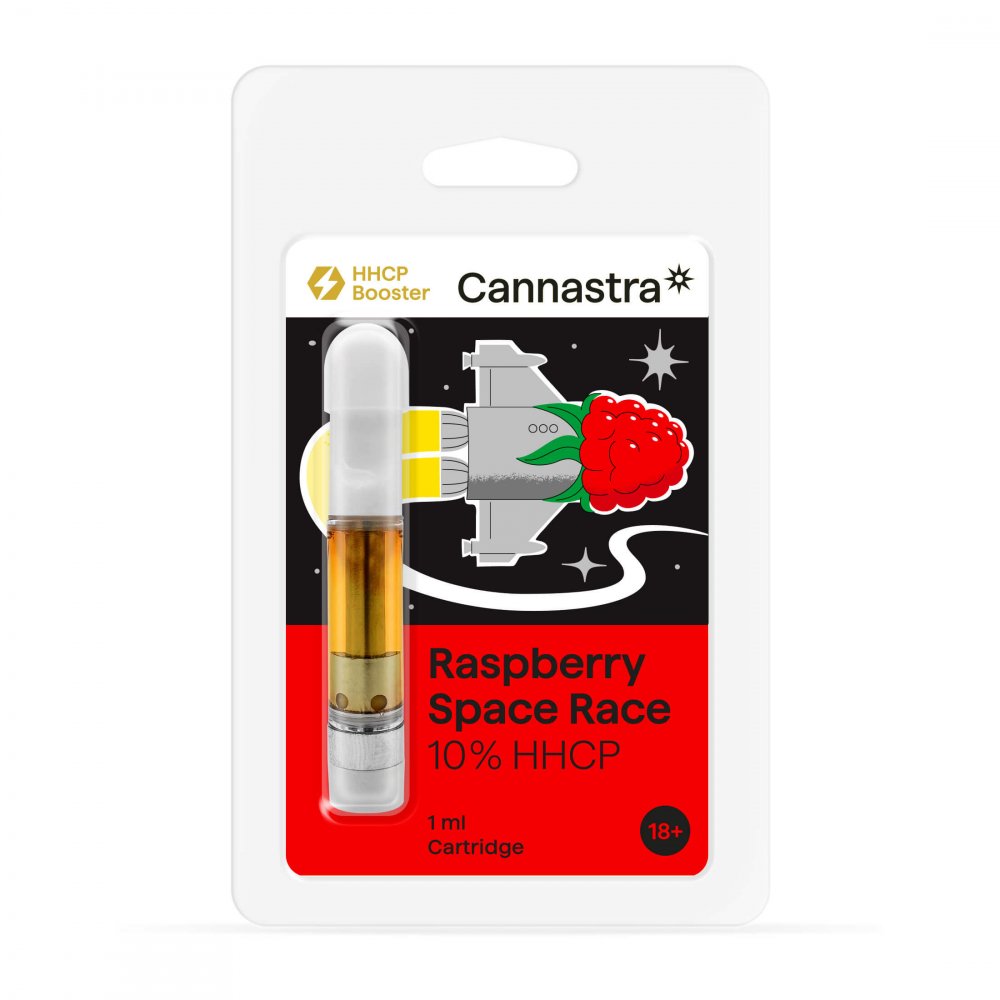 Cannastra HHCP-patroon Framboos Space Race, 10 %, 1 ml
