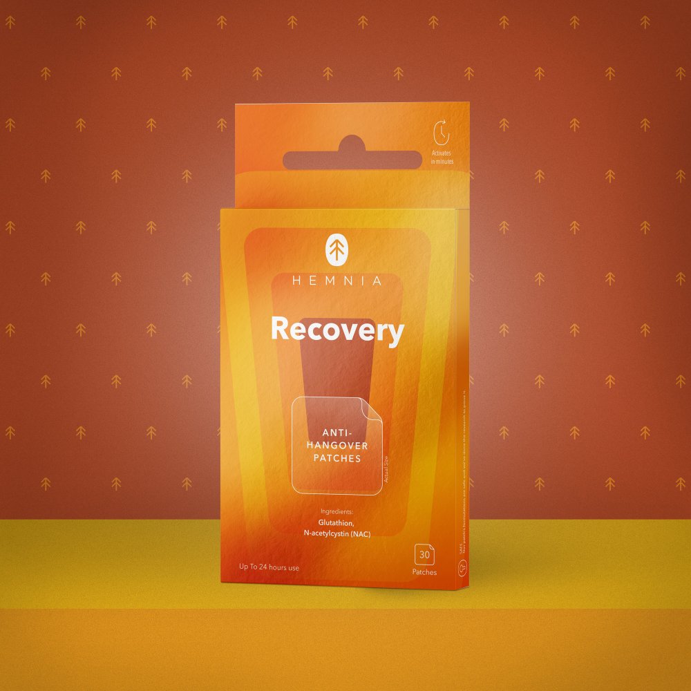 Hemnia Recovery - Náplasti proti opici, 30 ks