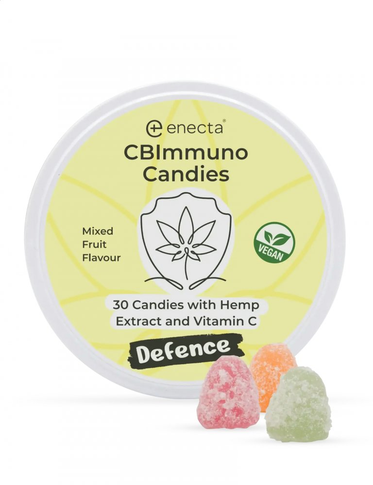 Enecta CBImunno snoepjes, gemengde fruitsmaak, 30 stuks, 60 g