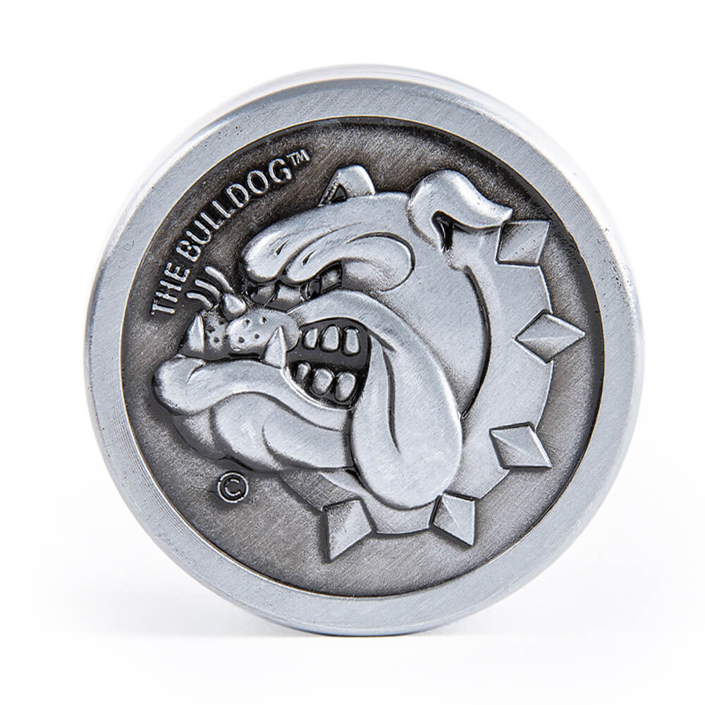 The Bulldog Originálna strieborná brúska na kov - 3 diely