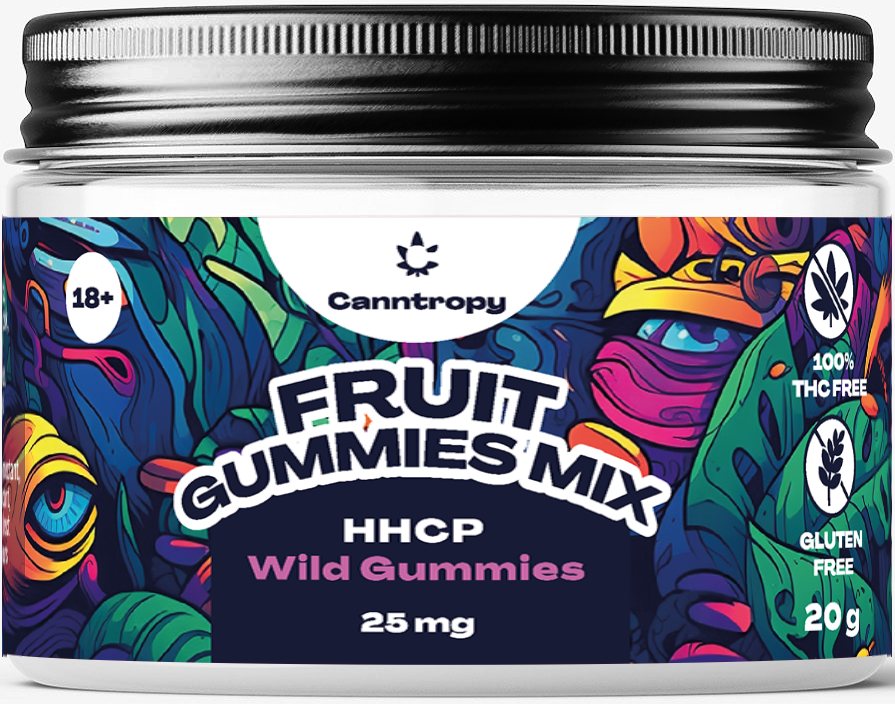 Canntropy HHCP Gummies Fruitmix, 10 stuks x 2,5 mg, 25 mg