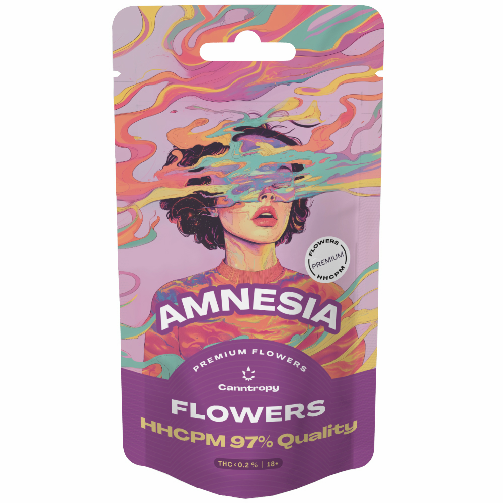 Canntropy HHCPM Flower Amnesia 97 % kvalita, 1 g – 100 g 100 gramov