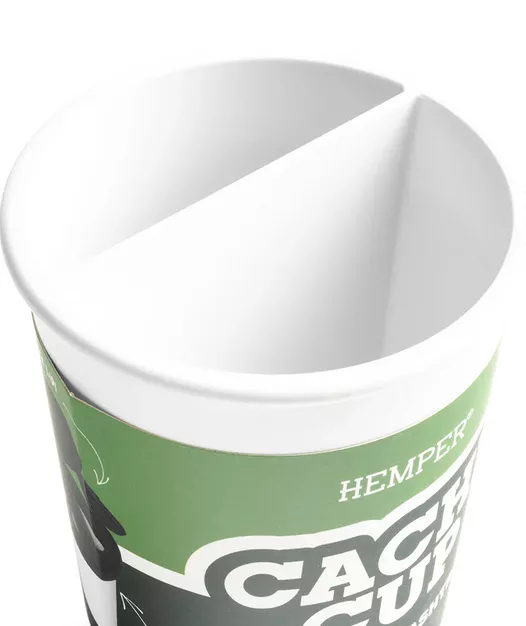 HEMPER Cache Cup Smokeless Popelník - bílý