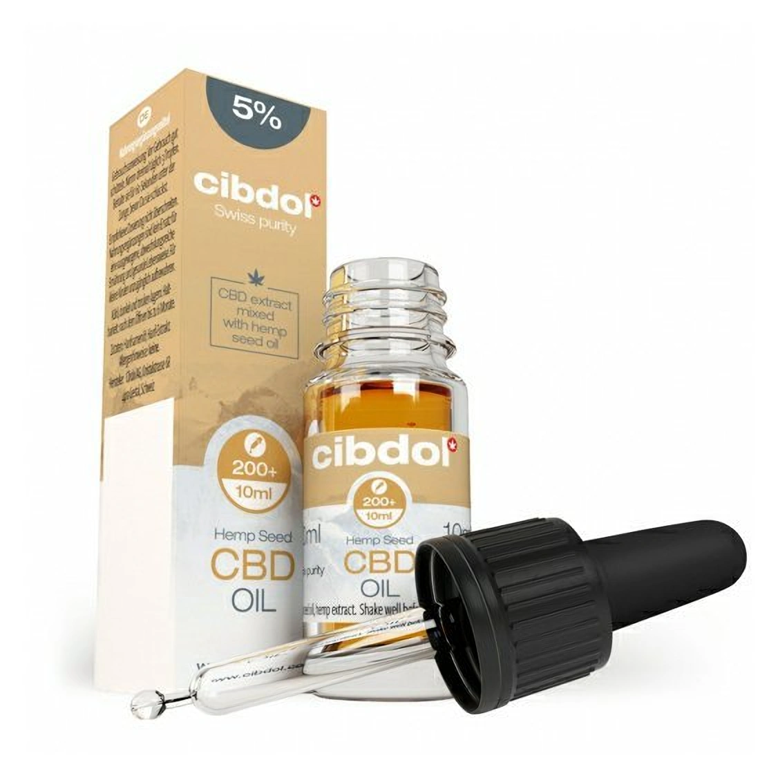 Cibdol Hennepolie 5% CBD, 1500 mg, 30 ml