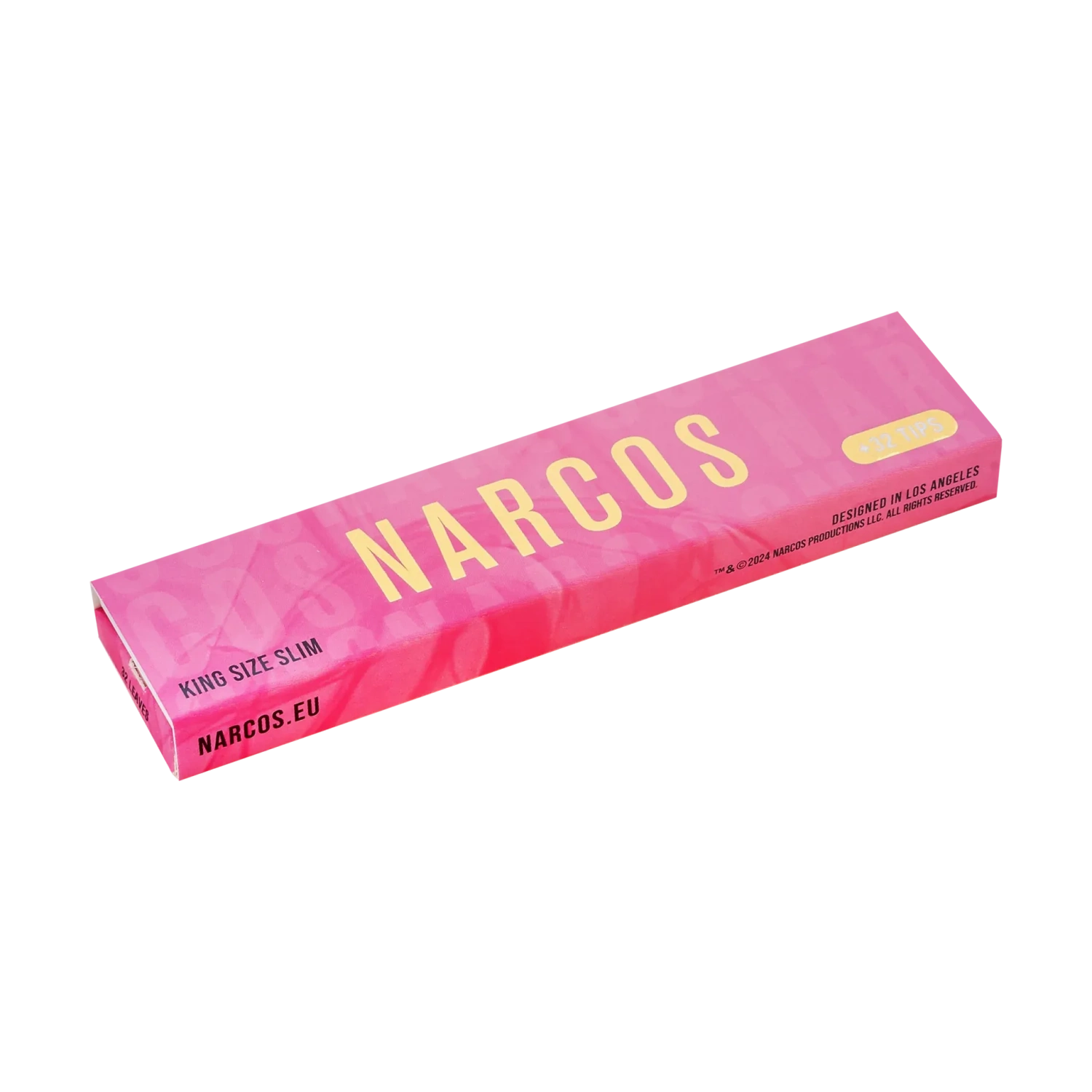 Narcos Pink Edition King Size Slim vloeipapieren + filtertips