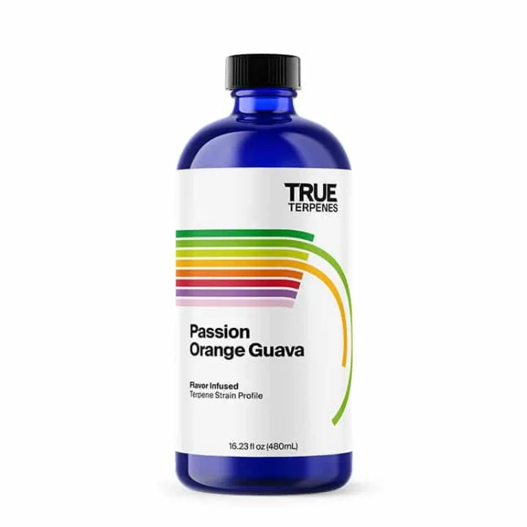 True Terpenes Odrody napustené terpénmi Passion Orange Guava, 5 ml